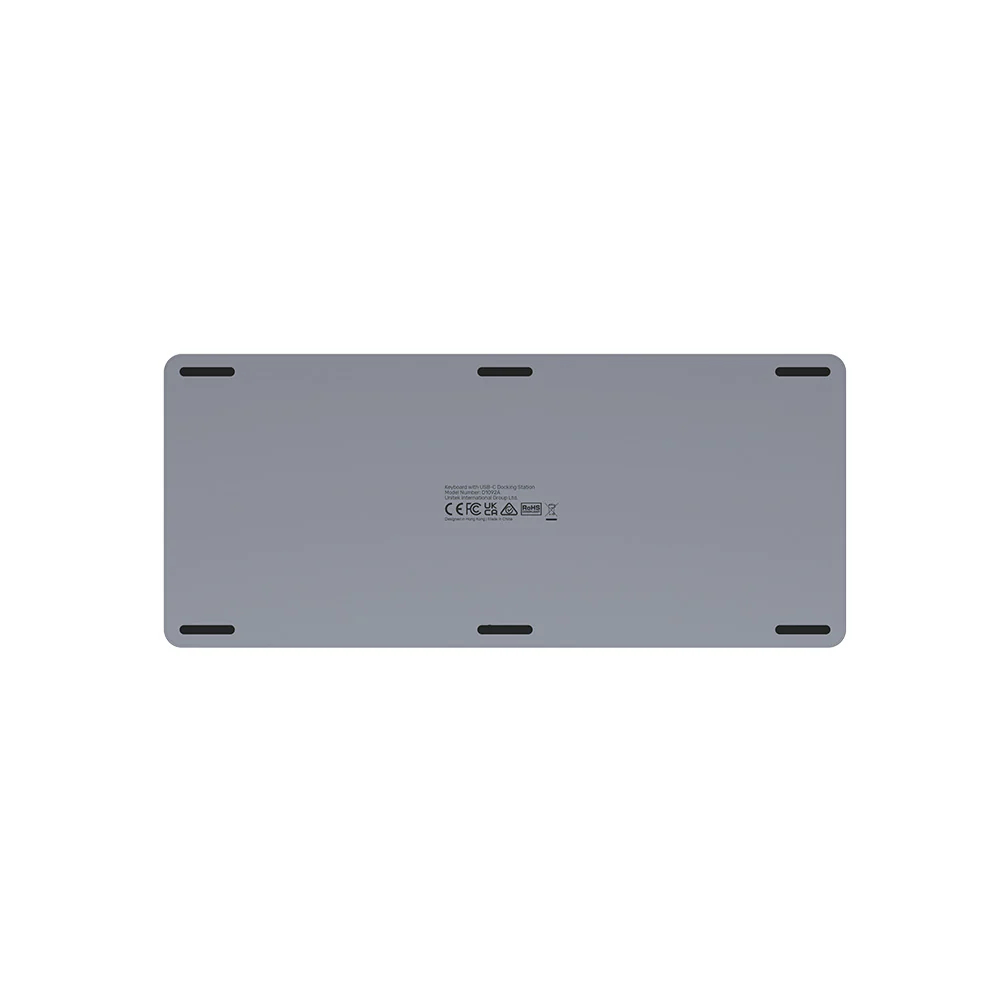 UNITEK-D1092A-Keyboard-with-9-in-1-USB-C-Hub-04 - One Chip Computers