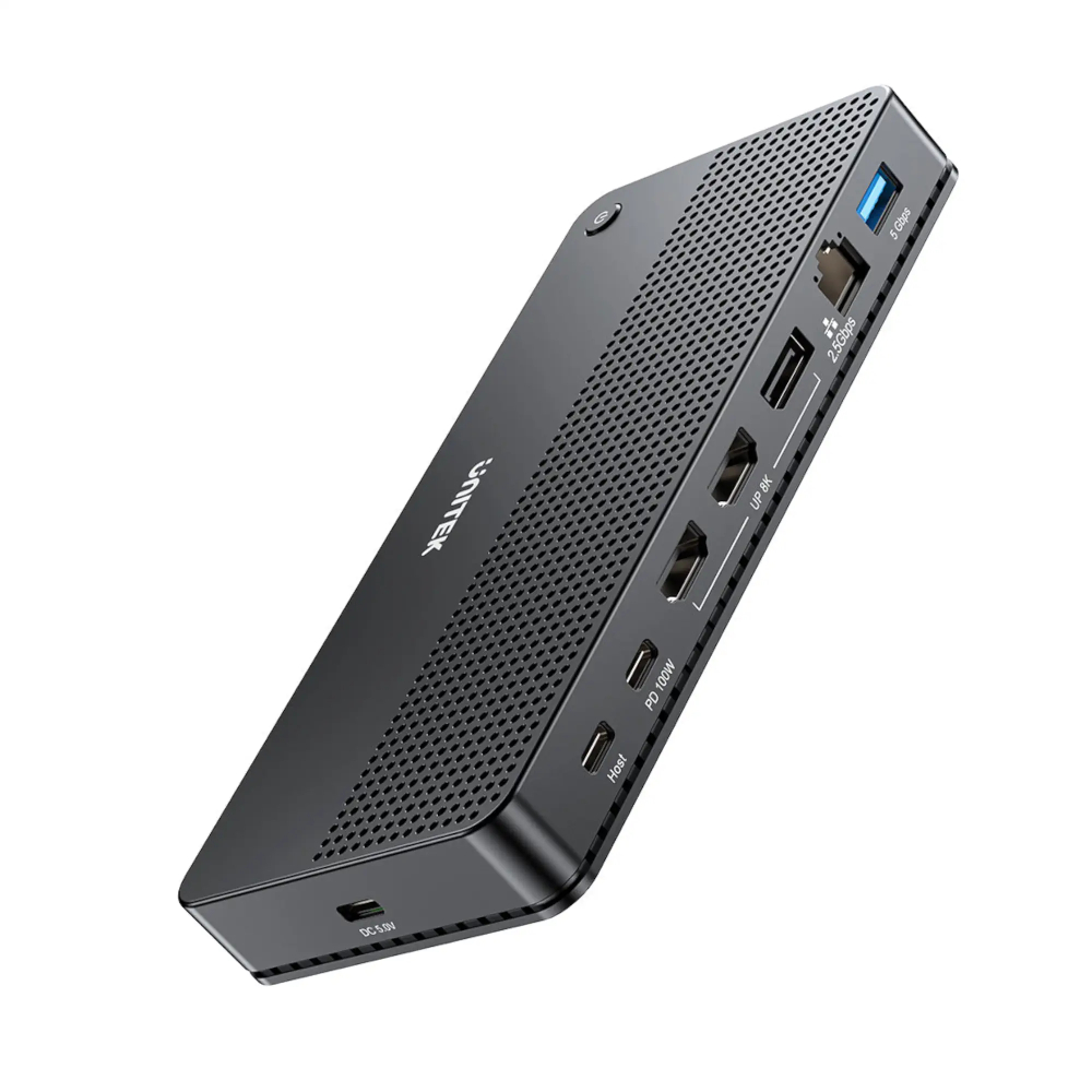 UNITEK-D1104A01-USB-C-13-in-1-Docking-Station - One Chip Computers