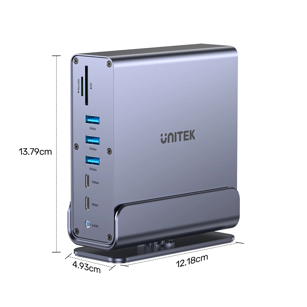 UNITEK-D1135AGY01-Universal-DisplayLink-Triple-Docking-Station-08 - One Chip Computers