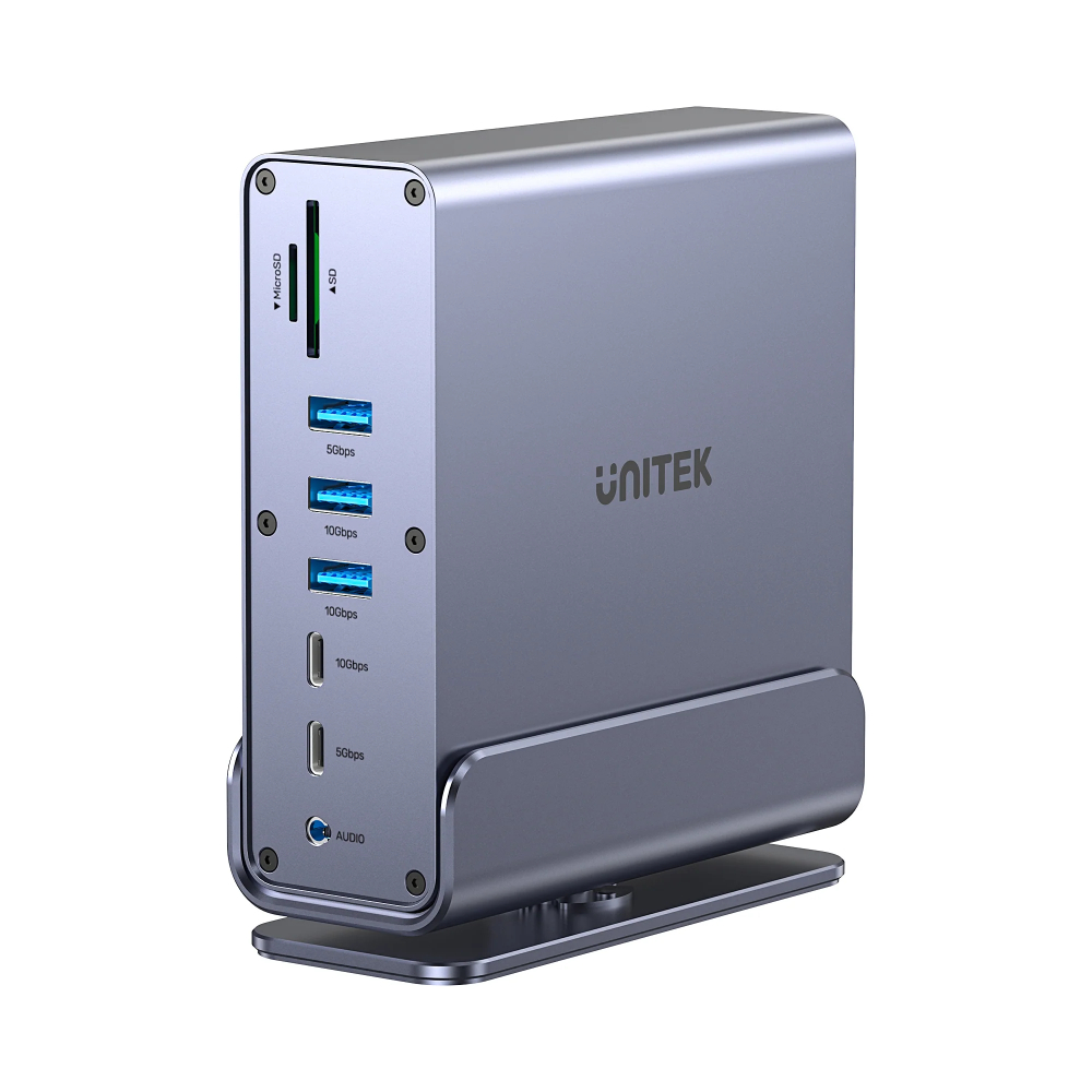 UNITEK-D1135AGY01-Universal-DisplayLink-Triple-Docking-Station-15 - One Chip Computers