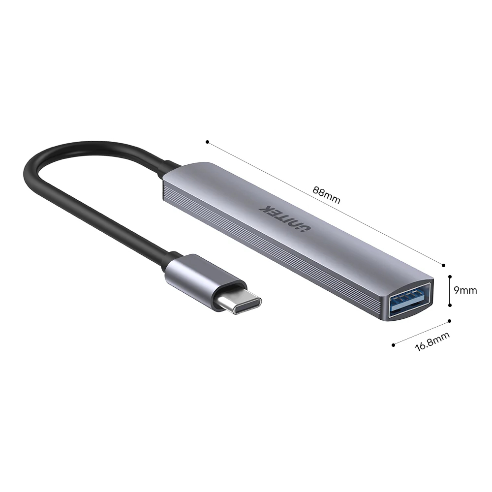 UNITEK-H1208B-uHUB-Q4-USB-C-Hub-11 - One Chip Computers