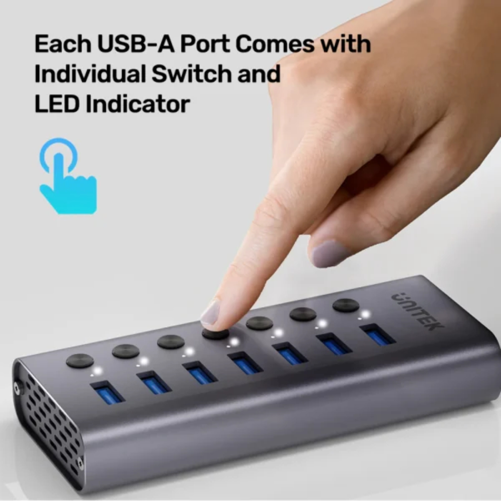 UNITEK-H1314A01-EU-7-in-1-USB-Hub-with-Individual-Port-Switches-04-600x600 - One Chip Computers
