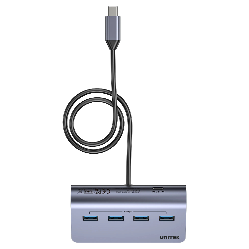 UNITEK-H1337BGY01-uHUB-Q4-4-in-1-USB-C-Hub-16 - One Chip Computers