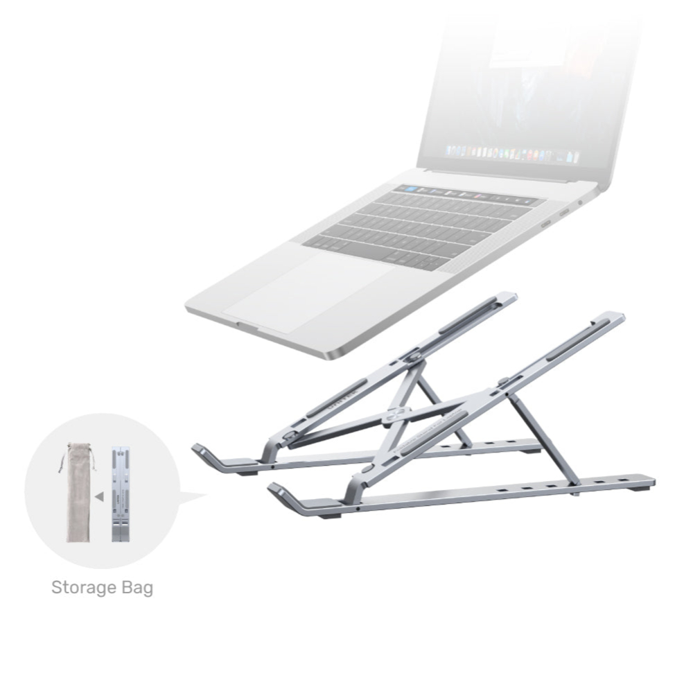 UNITEK-OT155SL-Mechanical-Foldable-Laptop-Stand-Portable-05-1 - One Chip Computers
