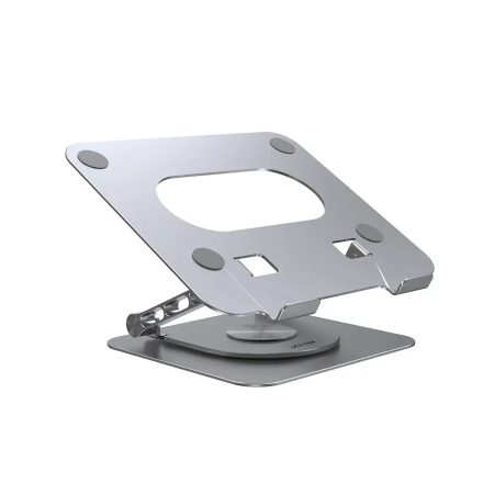 UNITEK OT180SL01 ADJUSTABLE LAPTOP STAND WITH 360° ROTATING BASE ALUMINIUM