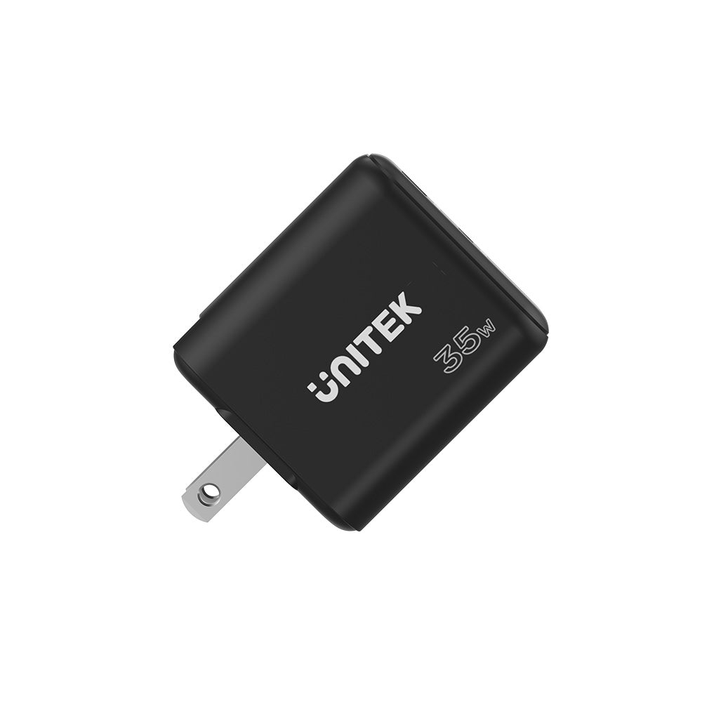 UNITEK-P1119A-35W-GaN-Wall-Charger-US-EU-UK-Plugs-02 - One Chip Computers Unitek P1119A 35W GaN Power Delivery Fast Travel Charger.