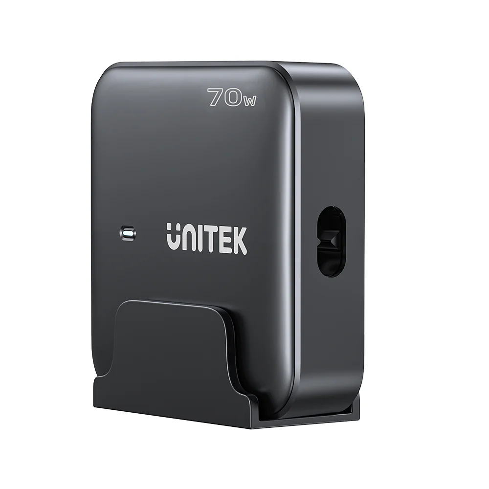 UNITEK-P1228ABK01-EU-70W-Desktop-GaN-Charging-Station-02 - One Chip Computers
