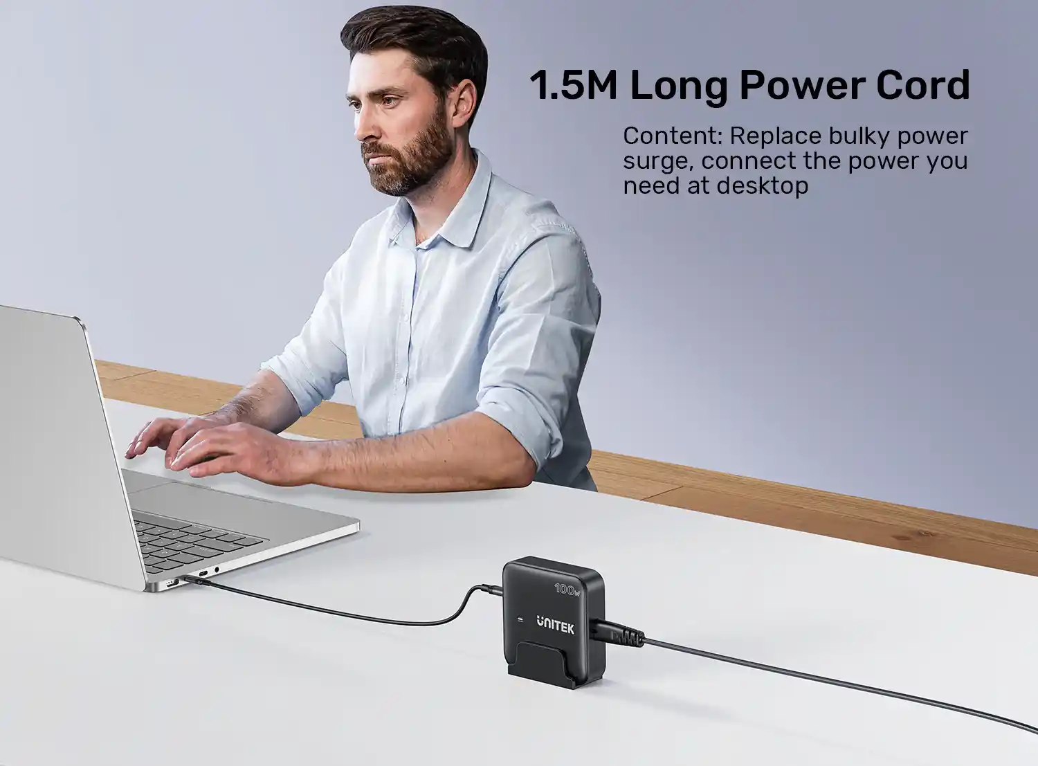 UNITEK P1229ABK01 100W GaN Charging Station