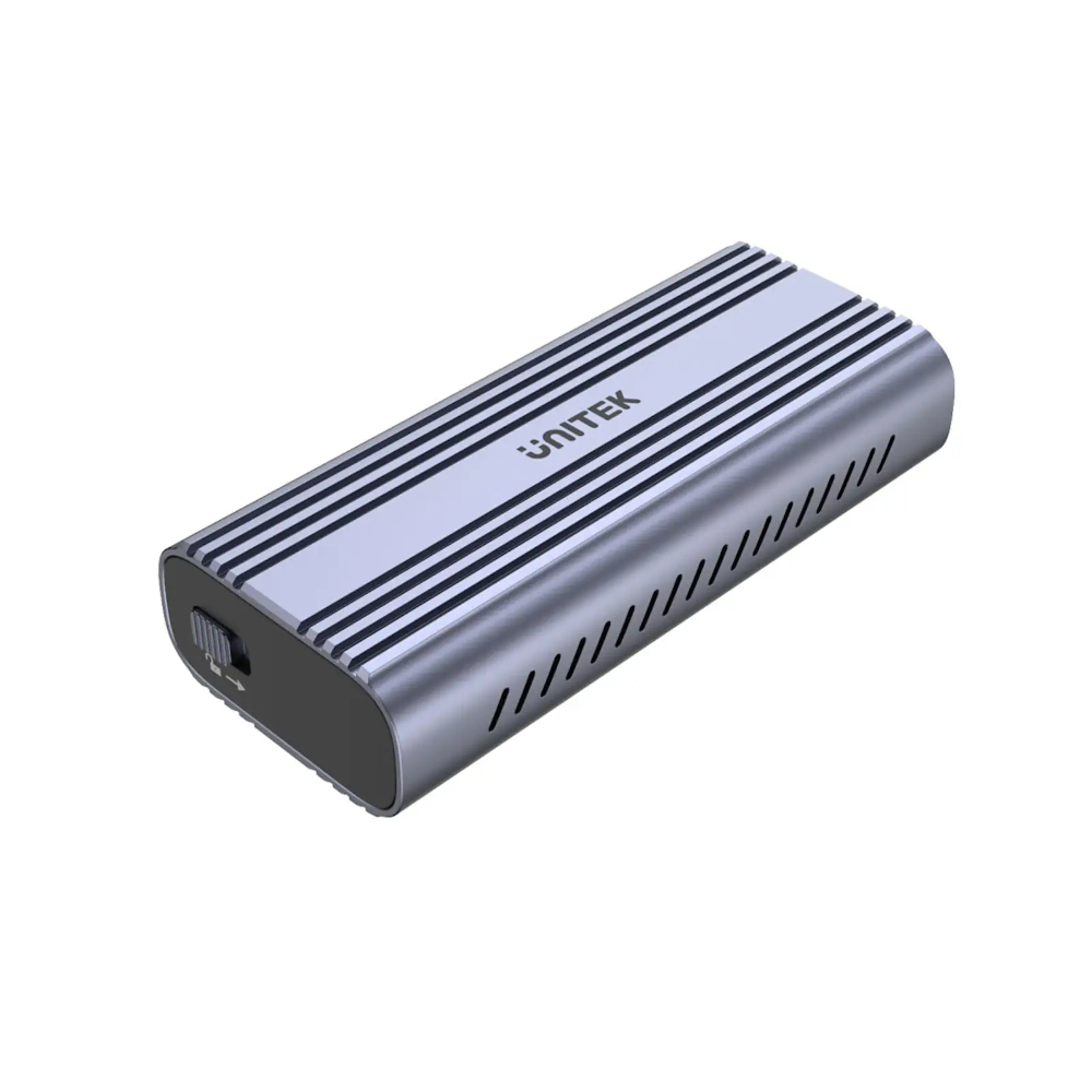 UNITEK-S1225A-SolidForce-Reefer-USB-C-to-M2-SSD-Enclosure - One Chip Computers Unitek S1225A SolidForce USB-C to M.2 SSD Enclosure