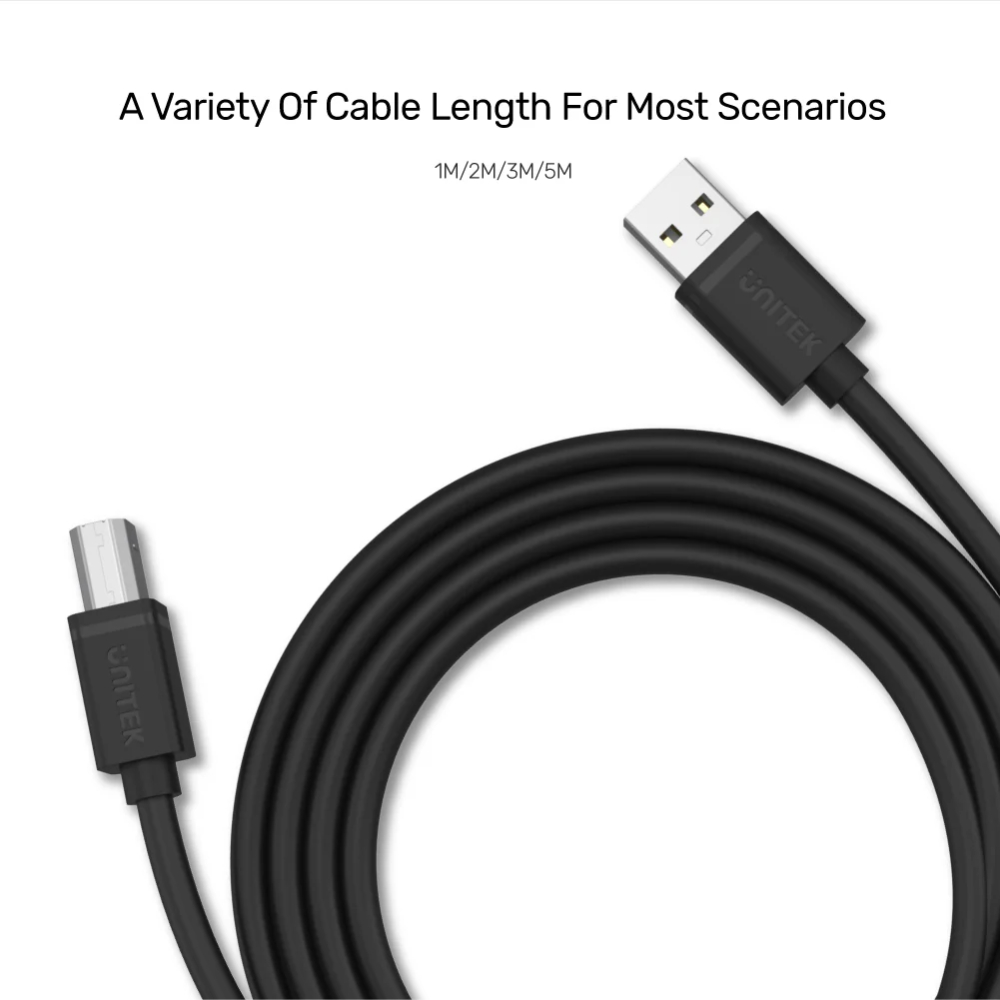 UNITEK-USB-20-A-Male-to-B-Male-Printer-Cable-for-Printers-04 - One Chip Computers