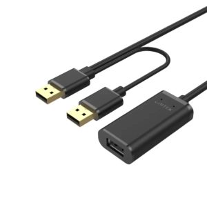 UNITEK Y-278 USB 2.0 MALE TO FEMALE EXTENSION CABLE 10M