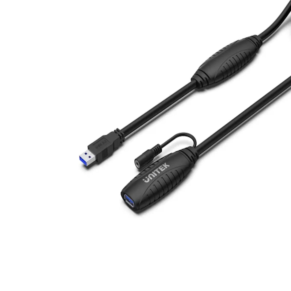 UNITEK-USB-30-Extension-Cable-15-Meter-2x-Signal-Boosters - One Chip Computers