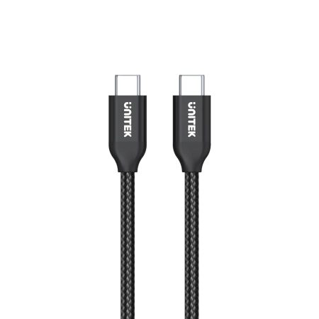 UNITEK C14059BK USB-C TO C 3.0 PD FAST CHARGING CABLE 100W 2M BRAIDED