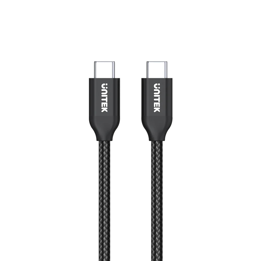 UNITEK-USB-C-100W-PD-Fast-Charging-Braided-Cable-2-Meter-with-Data-03 - One Chip Computers