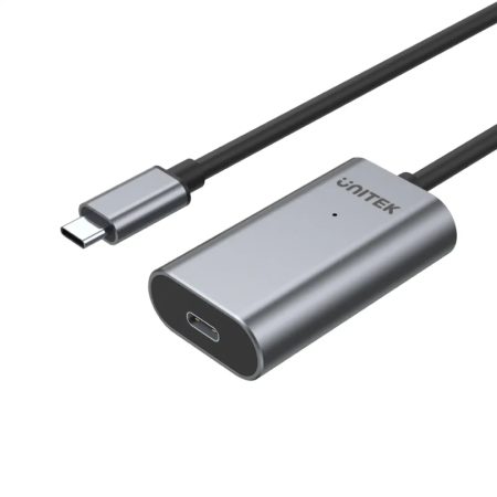 UNITEK U305A USB-C MALE TO F/M ACTIVE EXTENSION CABLE 5M 5GBPS