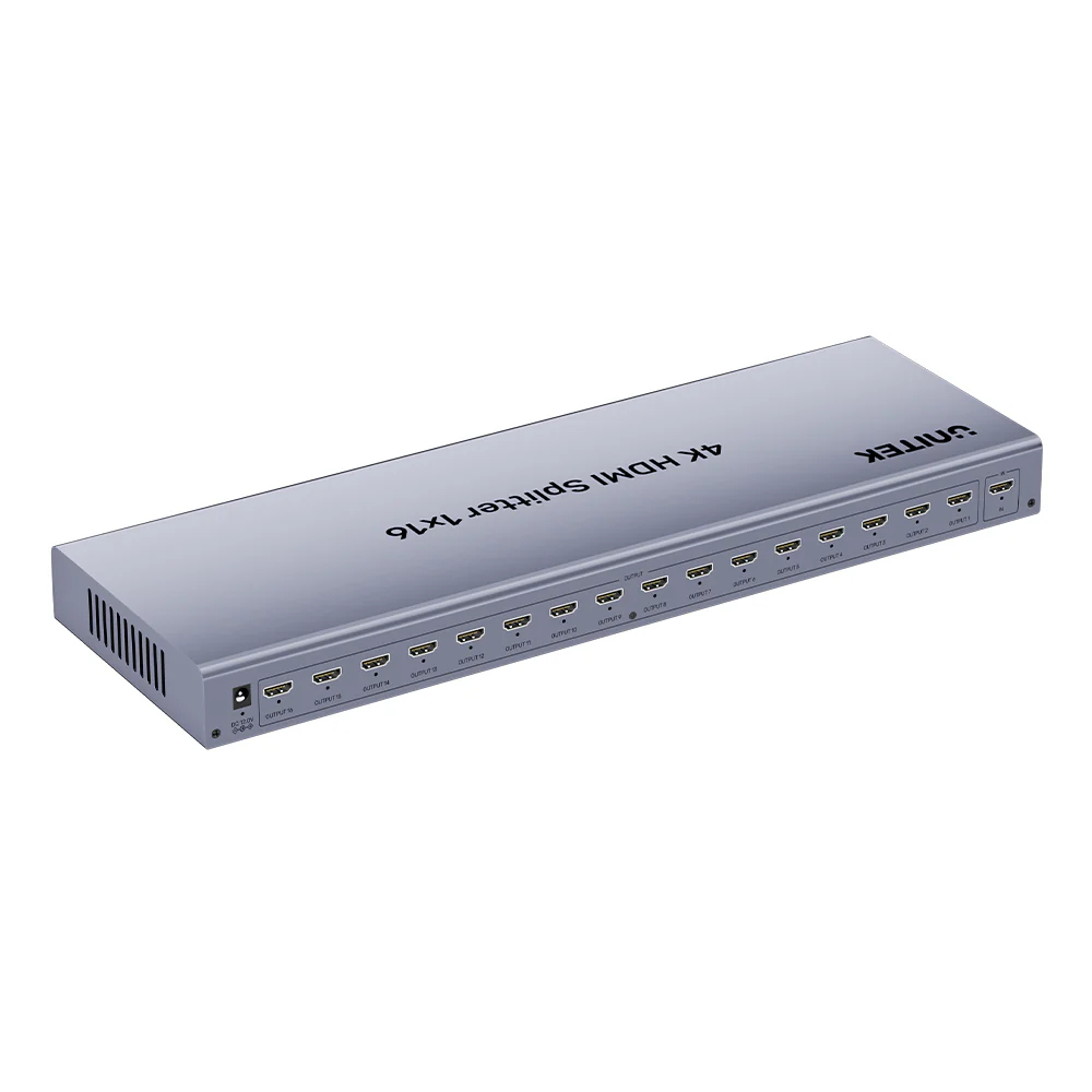 UNITEK-V1137AGY01-EU-HDMI-Splitter-1-in-16-Out-4K30Hz-02 - One Chip Computers