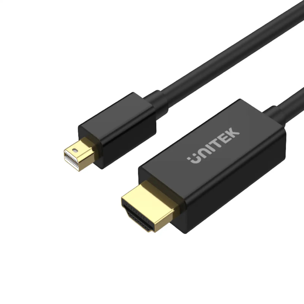 UNITEK-V1152A-Mini-DisplayPort-to-HDMI-Cable-2-Meter-1 - One Chip Computers