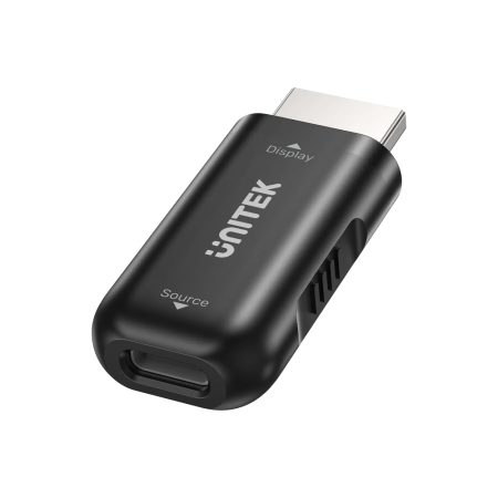 UNITEK V1187ABK01 USB-C F/M TO HDMI MALE ADAPTER 4K@60HZ