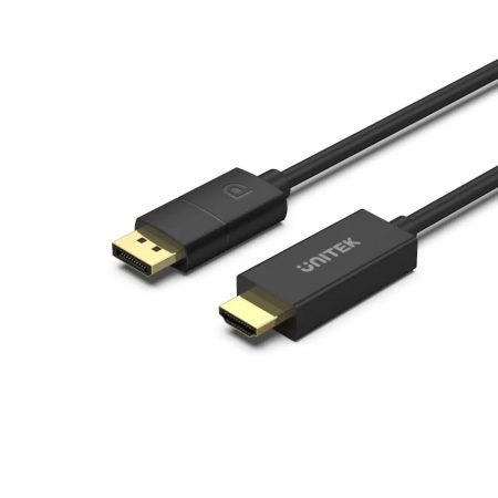 UNITEK V1608A DISPLAY PORT 1.2 TO HDMI 4K CABLE 1.8M