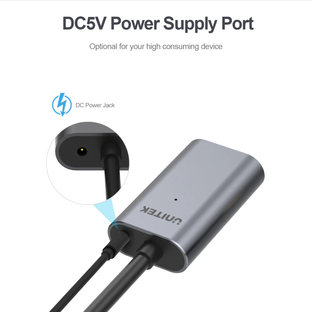 UNITEK-Y-3005-USB-30-Extension-Cable-with-Signal-Booster-08 - One Chip Computers