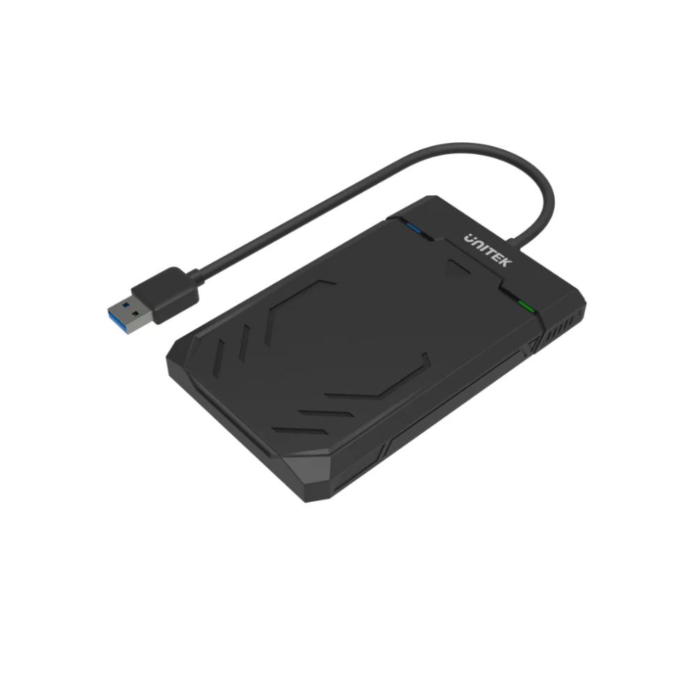 UNITEK-Y-3036-DiskGuard-Raiden-25-SATA-HDD-SSD-Enclosure-02 - One Chip Computers