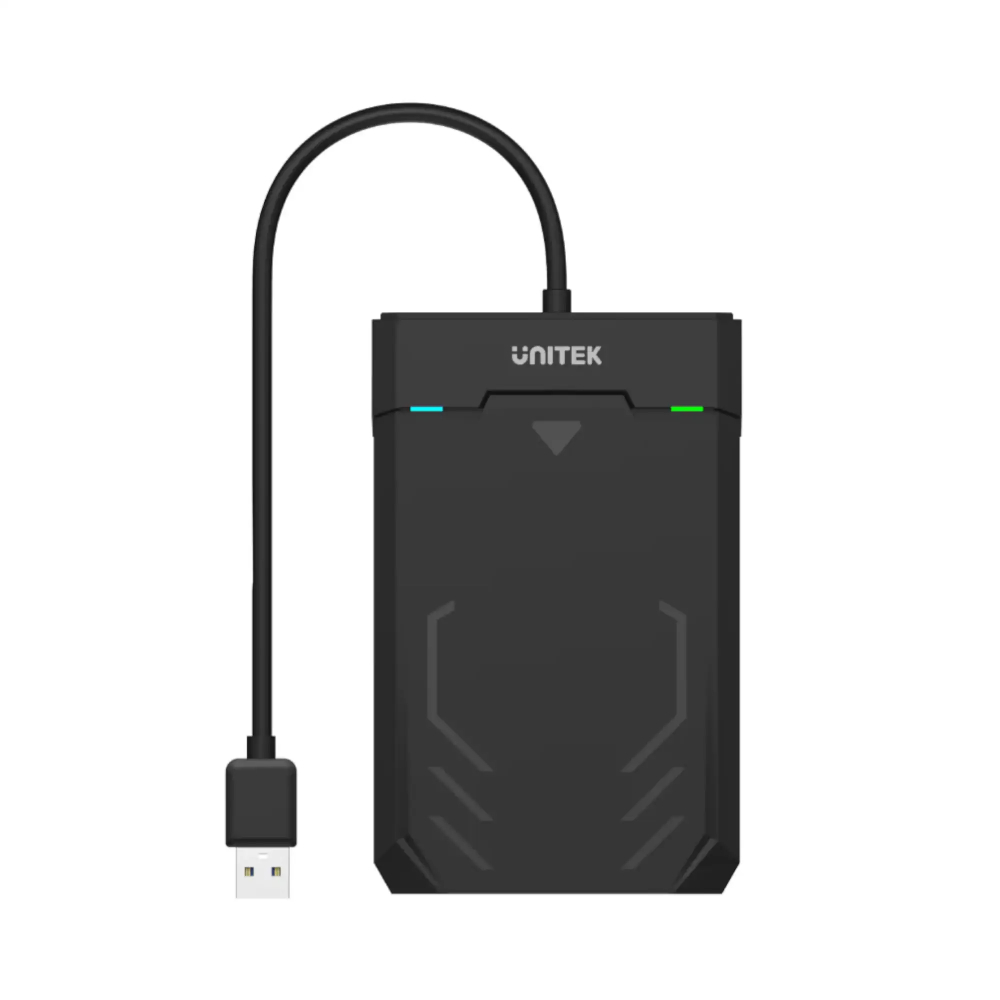 UNITEK-Y-3036-DiskGuard-Raiden-25-SATA-HDD-SSD-Enclosure - One Chip Computers