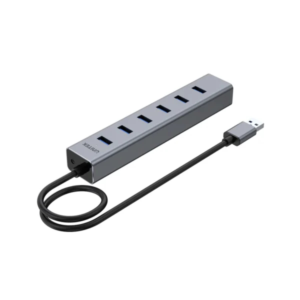 UNITEK-Y-3090-uHUB-S7-7-Port-USB-30-Powered-Hub-02-600x600 - One Chip Computers