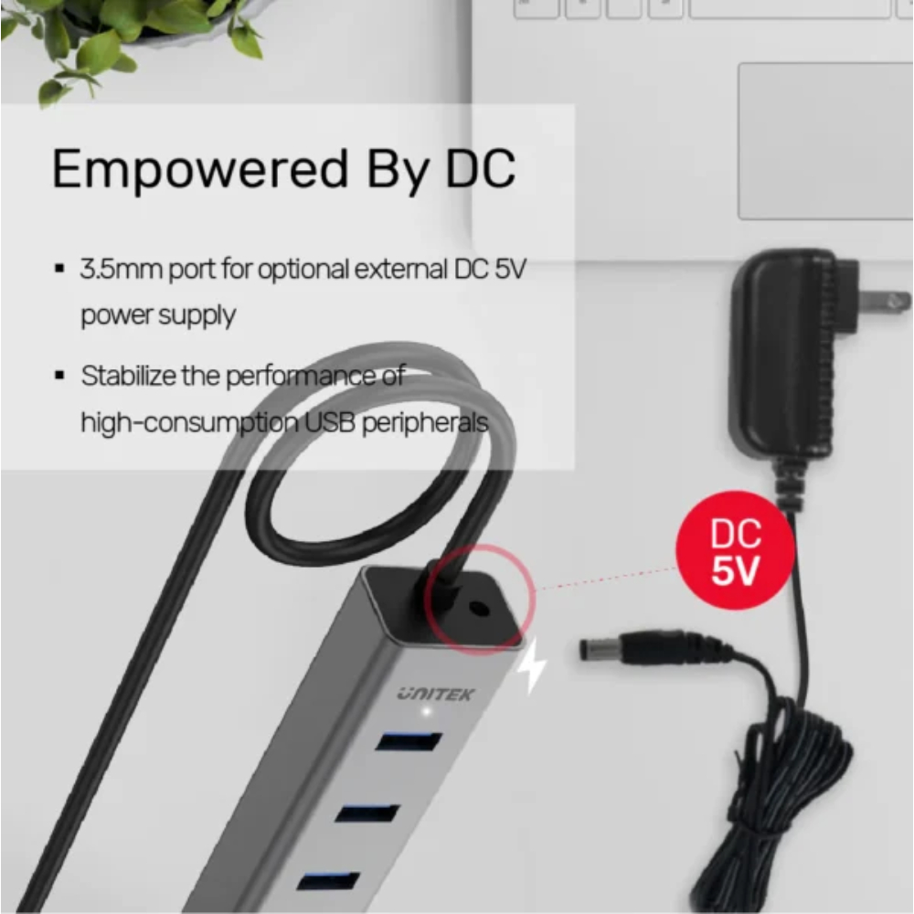 UNITEK-Y-3090-uHUB-S7-7-Port-USB-30-Powered-Hub-04-600x601 - One Chip Computers