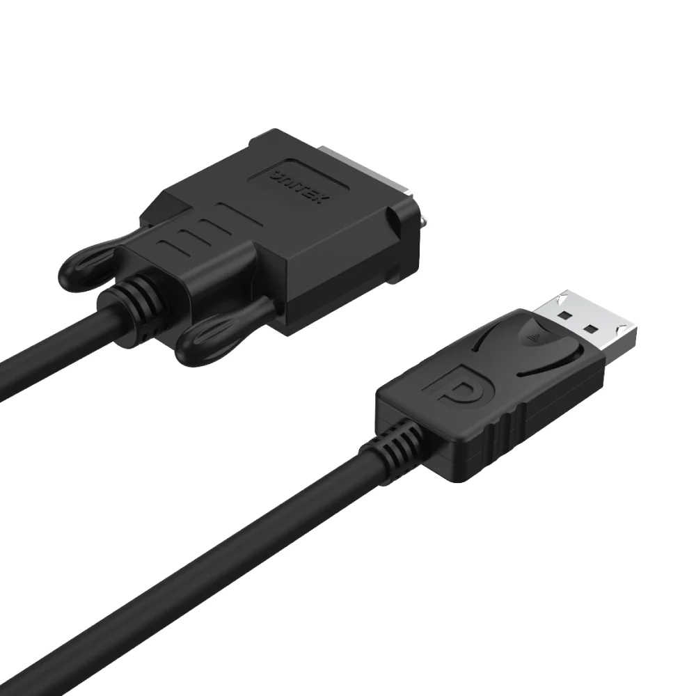 UNITEK-Y-5118BA-DisplayPort-to-DVI-D-Cable-18-Meter-02 - One Chip Computers