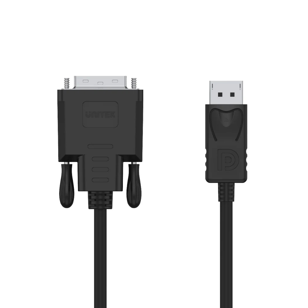 UNITEK-Y-5118BA-DisplayPort-to-DVI-D-Cable-18-Meter-03 - One Chip Computers