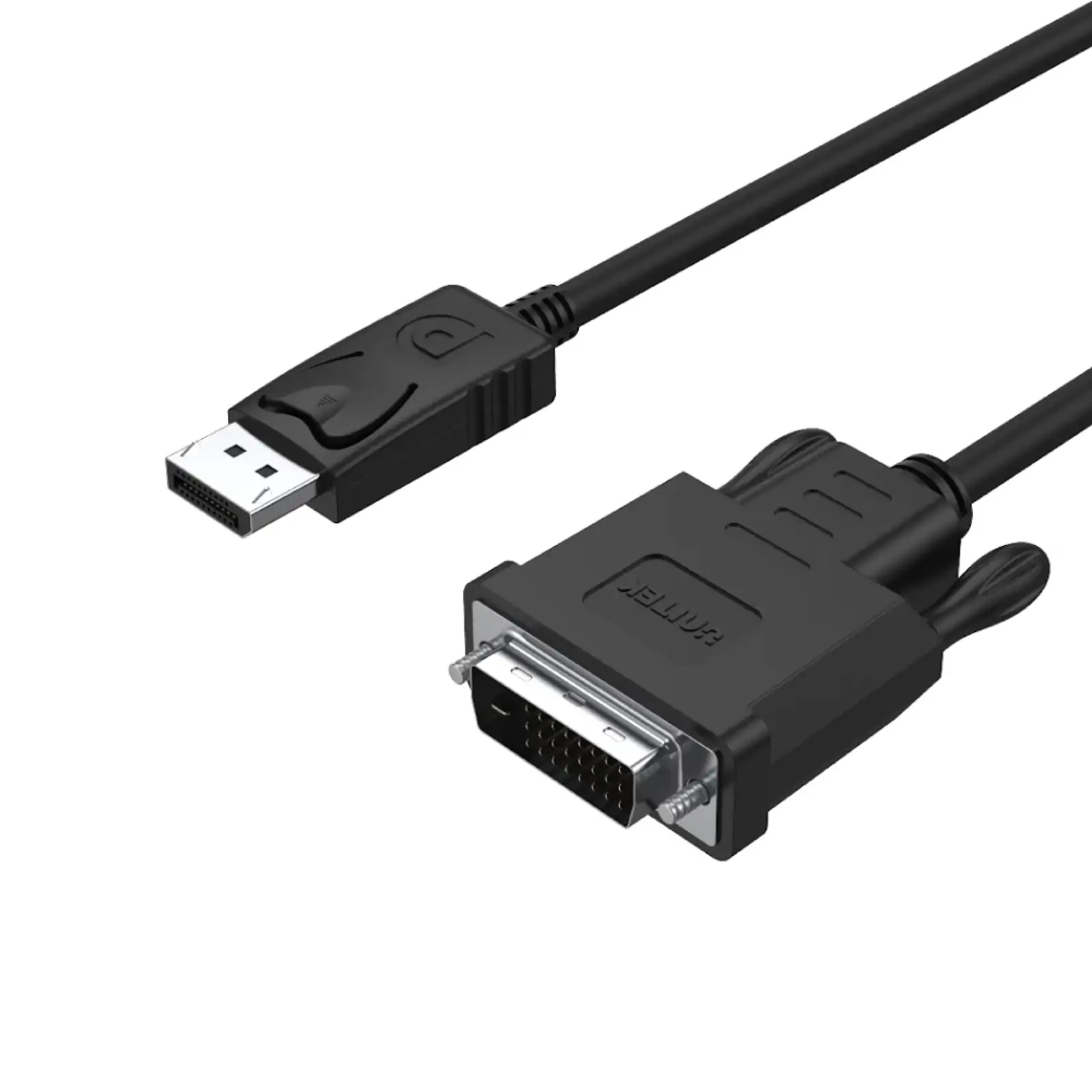 UNITEK-Y-5118BA-DisplayPort-to-DVI-D-Cable-18-Meter - One Chip Computers