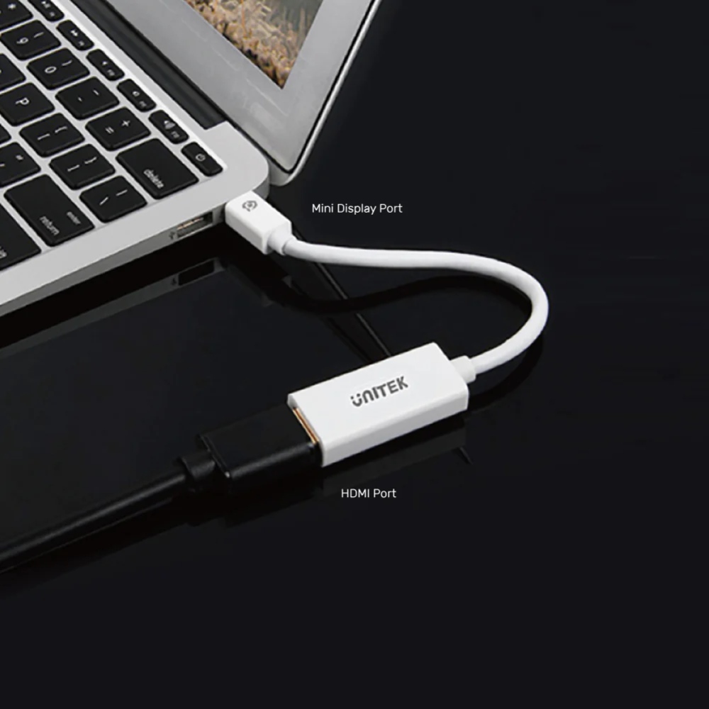 UNITEK-Y-6331-Mini-DisplayPort-to-HDMI-Adapter-04 - One Chip Computers