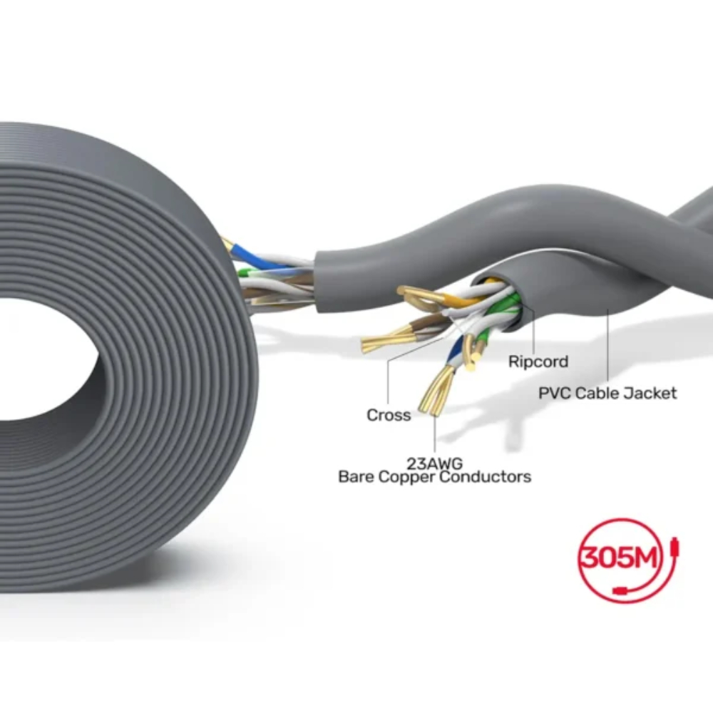UNITEK-Y-C876AGY-Cat-6-Ethernet-Cable-305-Meter-600x600 - One Chip Computers