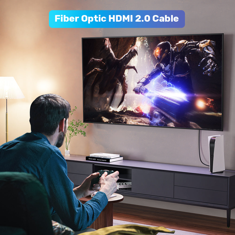 UNITEK_C11072BK_4K_60Hz_HDMI_Fiber_Optic_Cable_lifestyle_v2 - One Chip Computers