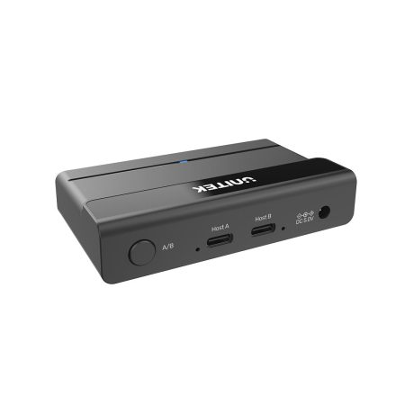 UNITEK H1310A 4-PORT USB 3.0 SWITCH BOX 2-USB-C PCS TO SHARE 4-USB-A 3.0 PORTS