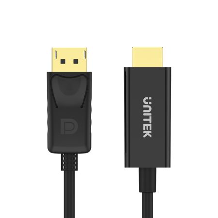 UNITEK Y-5118CA DISPLAY PORT TO HDMI CABLE 1.8M FHD
