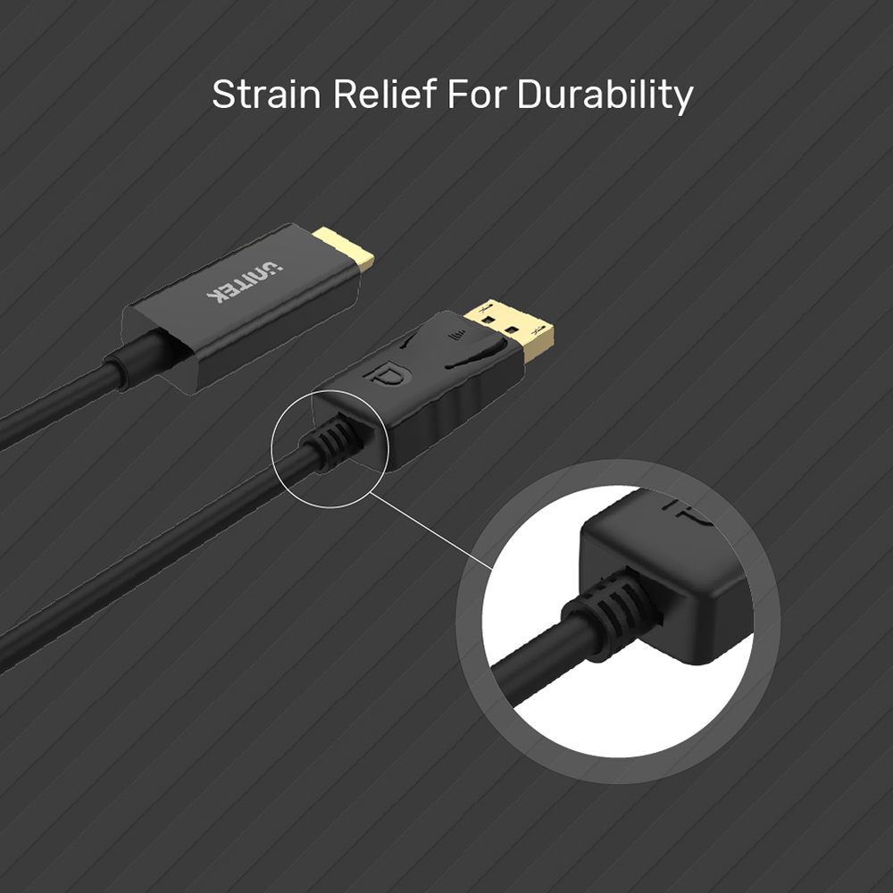 UNITEK_Y-5118CA_DisplayPort_to_HDMI_1080P_Full_HD_Cable_lifestyle_3_e2f3c8d9-7657-477d-8a4a-2118b7c7f5e9 - One Chip Computers