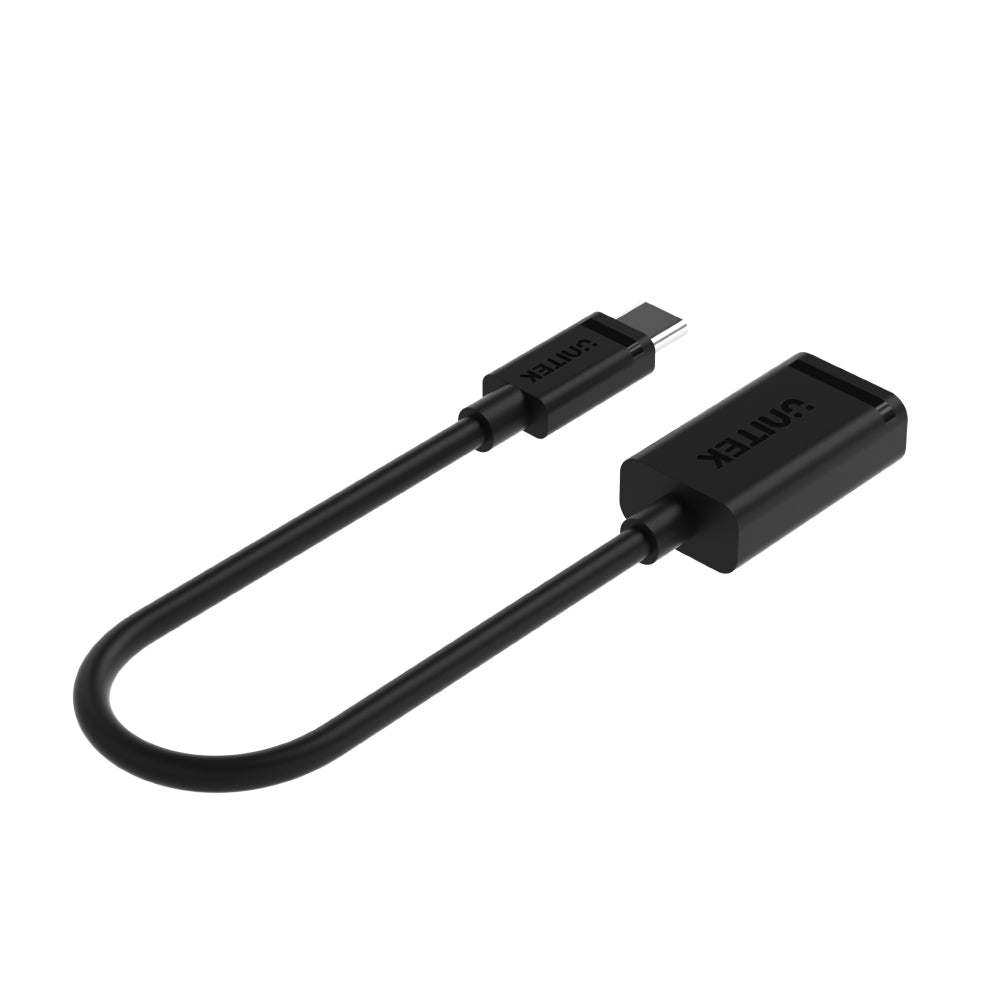 UNITEK_Y-C476BK_USB-C_to_USB-A_Adapter_with_5Gbps_product_back - One Chip Computers