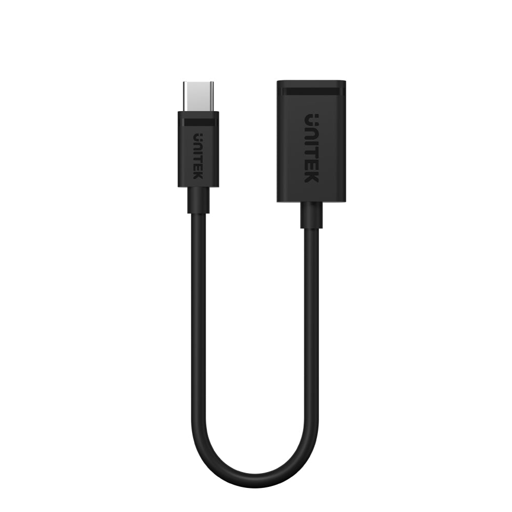 UNITEK_Y-C476BK_USB-C_to_USB-A_Adapter_with_5Gbps_product_top - One Chip Computers