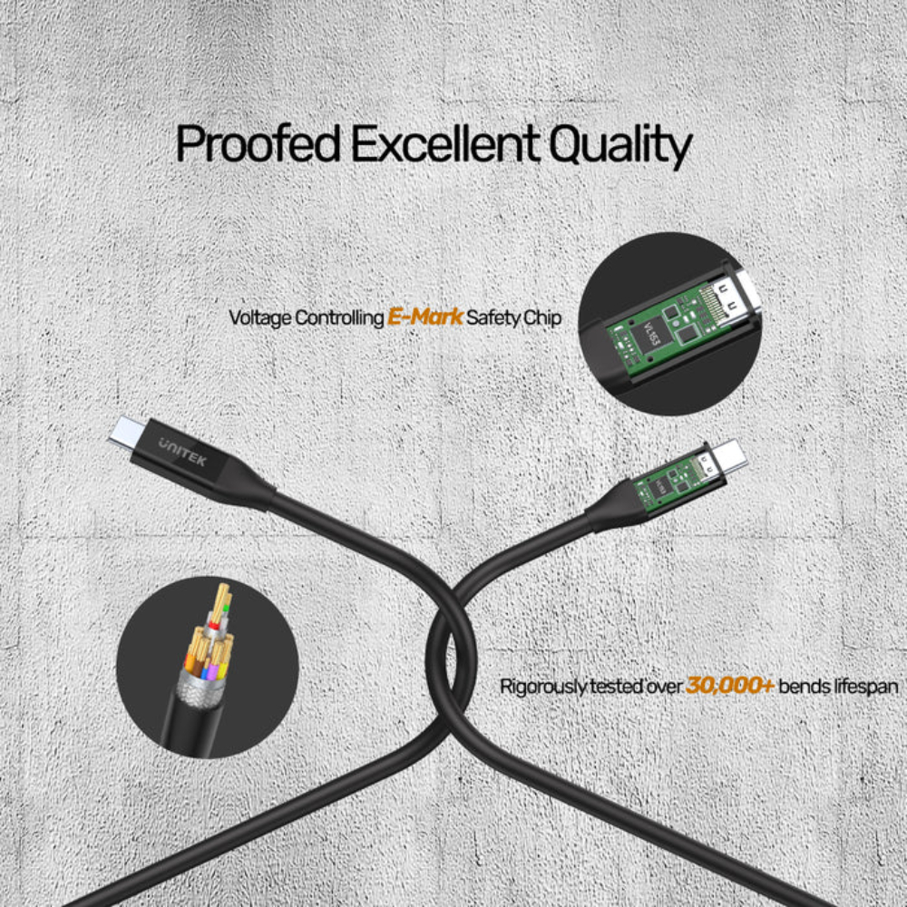 USB-4-USB-IF-Certified-100W-PD-Fast-Charging-Cable-11 - One Chip Computers