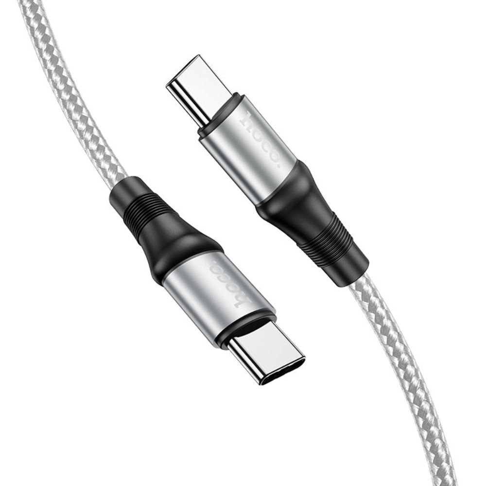 hoco-x50-type-c-to-type-c-exquisito-100w-charging-data-cable-charger - One Chip Computers