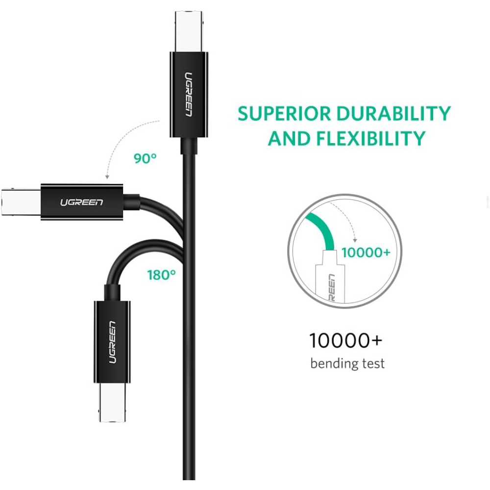 UGREEN-50446-USB-C-to-USB-B-Printer-Cable-2-Meter-05 - One Chip Computers