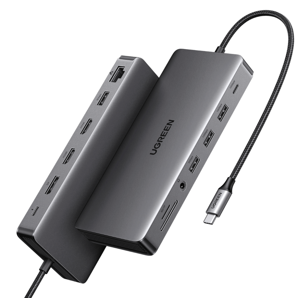 01 - One Chip Computers UGREEN 15978 13-in-1 Revodok Pro 313 Docking Station