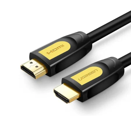 UGREEN 11106 HDMI ROUND CABLE 15M (YELLOW/BLACK)