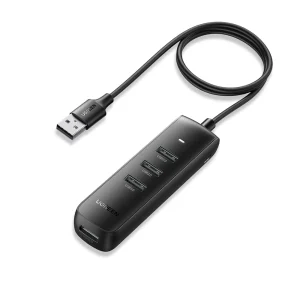 UGREEN 80657 USB 3.0 4-Port Hub (1 Meter) 5Gbps SuperSpeed, Plug & Play