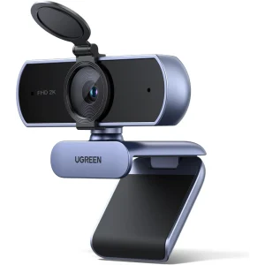 UGREEN 25442 2K Webcam with Microphone, Full HD