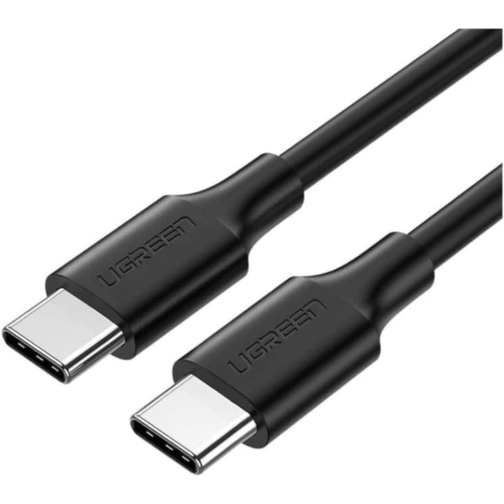 Ugren type c cable - One Chip Computers Ugreen 60788 USB 2.0 Type C TO Type C Cable 3A Fast Charging Cable TPE 3M Black