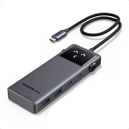 UGREEN 35998 UNO 6-IN-1 USB-C TO 1XHDMI, 2XUSB-C, 2XUSB-A, PD 100W HUB