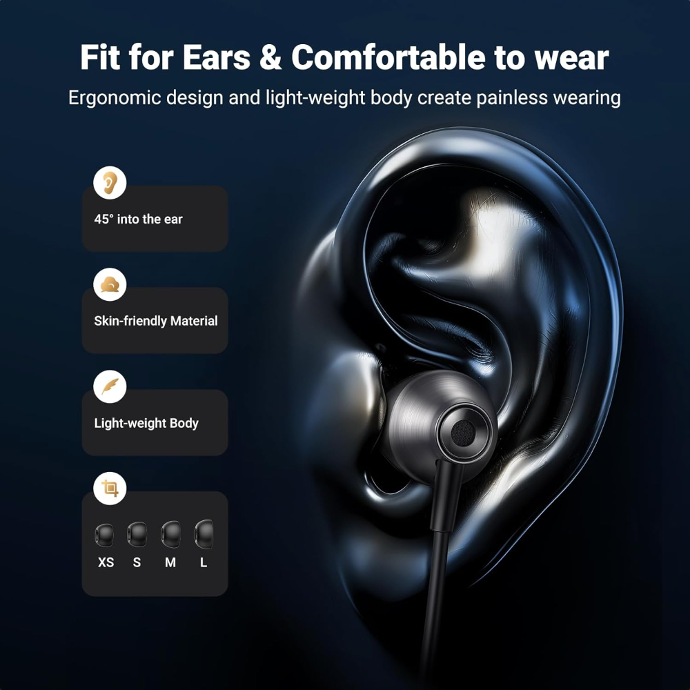 UGREEN-35756-USB-C-Earphones-Semi-in-ear-Wired-Headphones-04 - One Chip Computers
