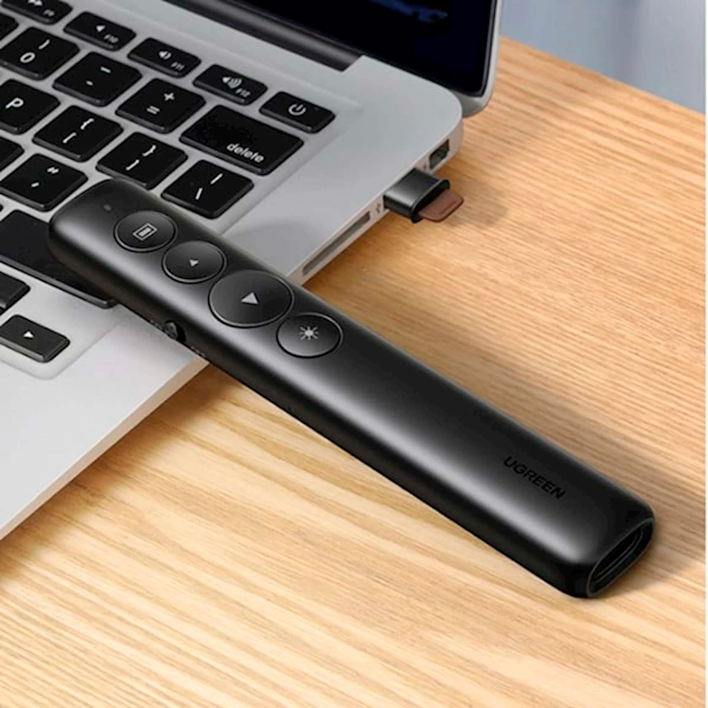 UGREEN-50654-Laser-Pointer-Wireless-Remote-Controller-Presenter-03 - One Chip Computers